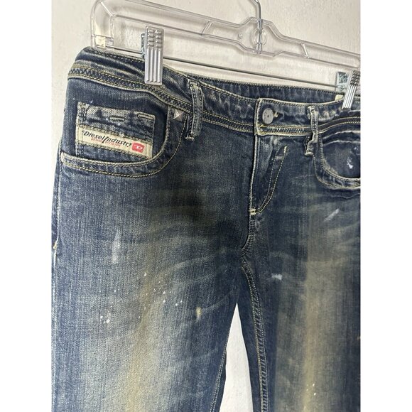 Diesel Industry Lowky Stretch Lightly Distressed Men’s Jeans Size 28X34 - Picture 2 of 11